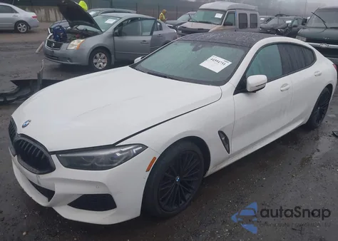 2020 BMW 840I Gran Coupe xDrive z USA, uszkodzony, nr VIN WBAGV4C06LCD49637